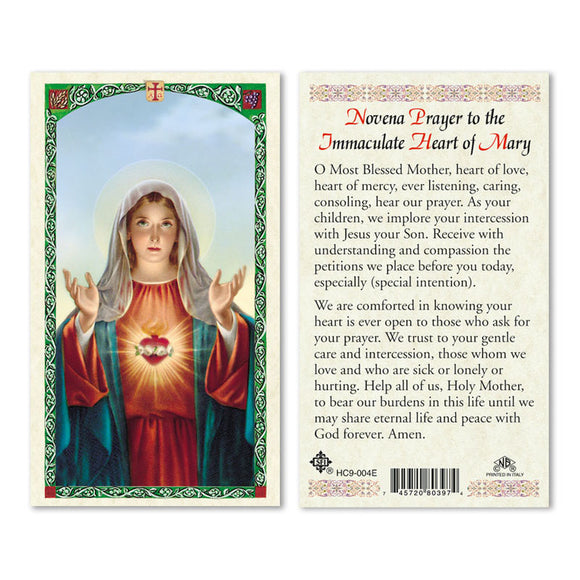 Novena Prayer To The Immaculate Heart Of Mary
