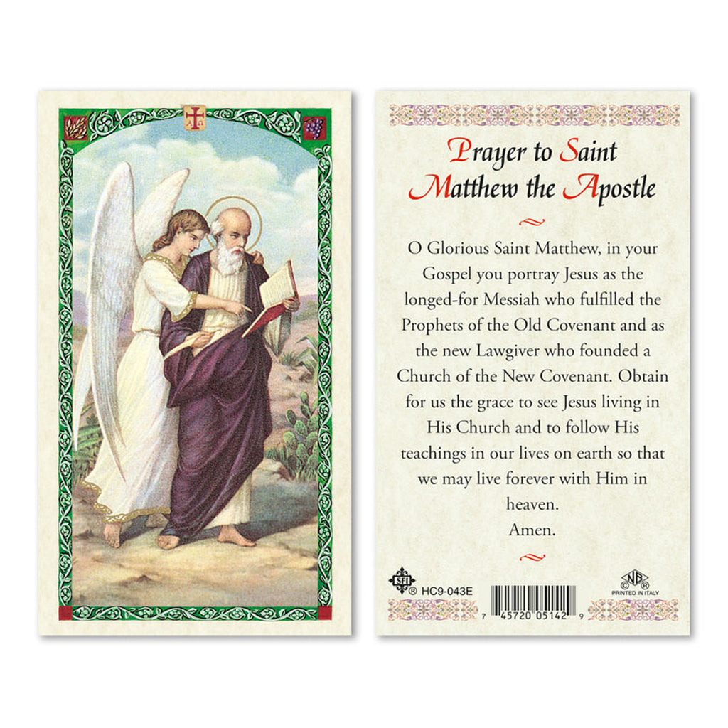 Prayer to St Matthew the Apostle – The Catholic Gift Store