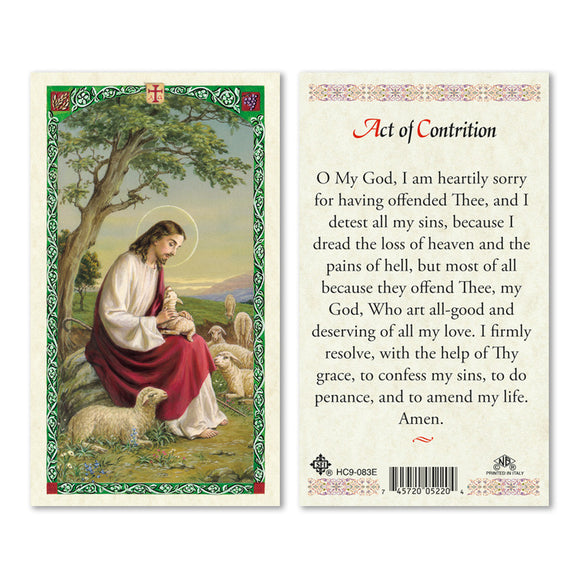 Act Of Contrition - English