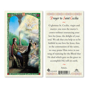 Prayer to St Cecilia - English