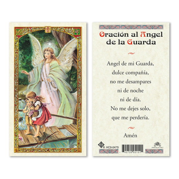 Guardian Angel on Bridge - Spanish