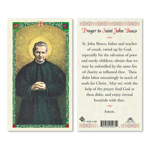 Prayer to St John Bosco - English