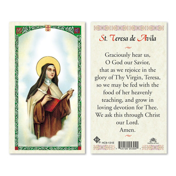 St Teresa Of Avila - English