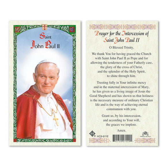 Prayer for the Intercession of St John Paul II - English