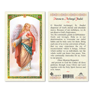 Novena to Archangel Jehudiel Prayercard