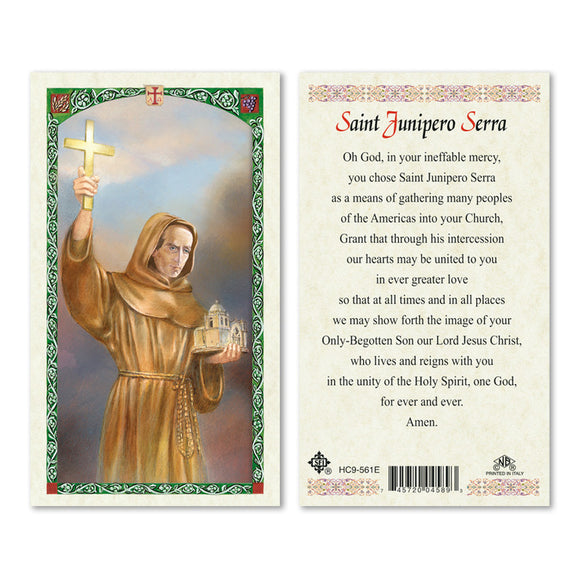 St Junipero Serra - English