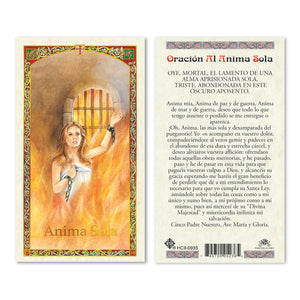 Oracion Al Anima Sola - Spanish