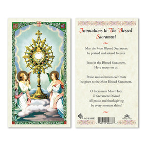 Invocations to the Blessed Sacrament