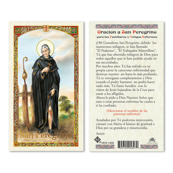 Prayer to St. Peregrine - Spanish