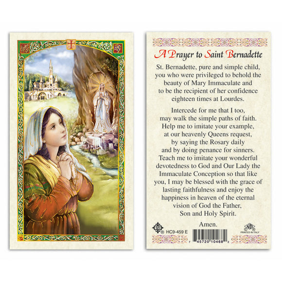 Prayer to St. Bernadette