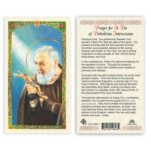 Prayer to St. Pio Intercession