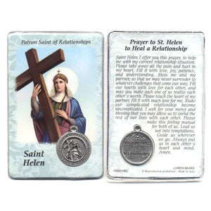 St. Helen Medal Prayercard
