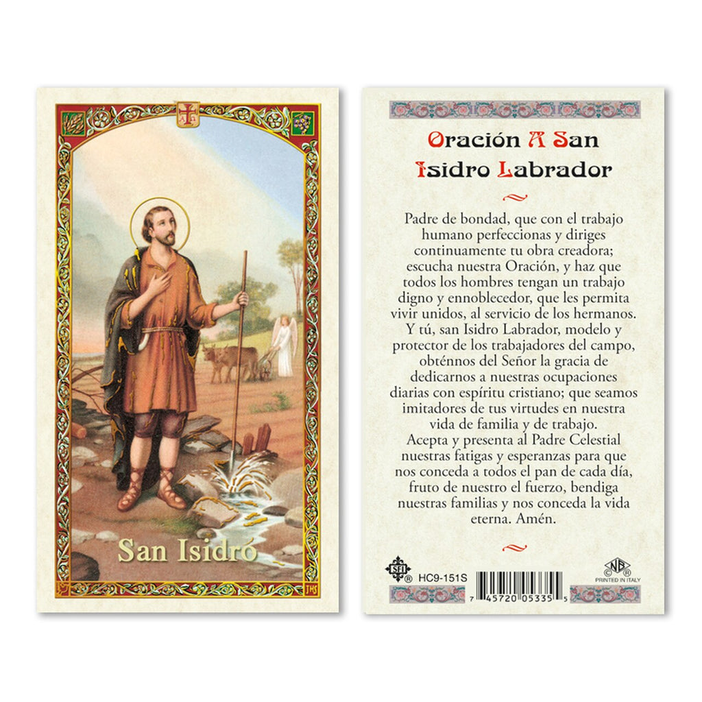 Prayer to St Isidore Spanish The Catholic Gift Store