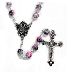 Marbled Pink Rosary