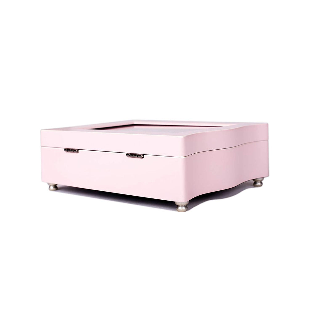 Pink Wavy Baptism Music Box – The Catholic Gift Store