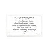 Pledge of Allegiance Prayer Card