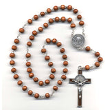 Light Brown St. Benedict Rosary