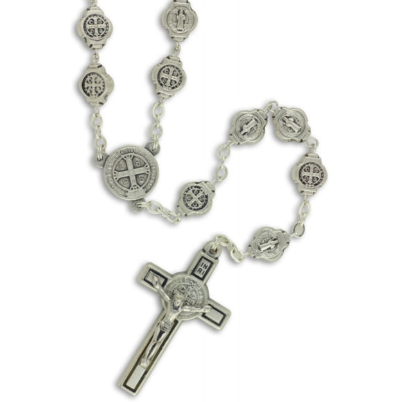 Metal St. Benedict Rosary