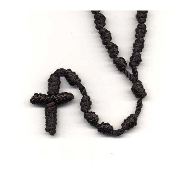 Buy Knotted Cord Black Rosary Kits