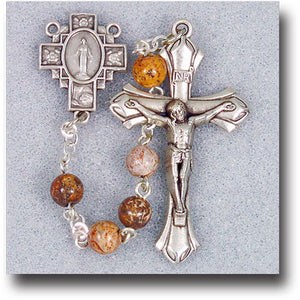 Jasper Bead Rosary