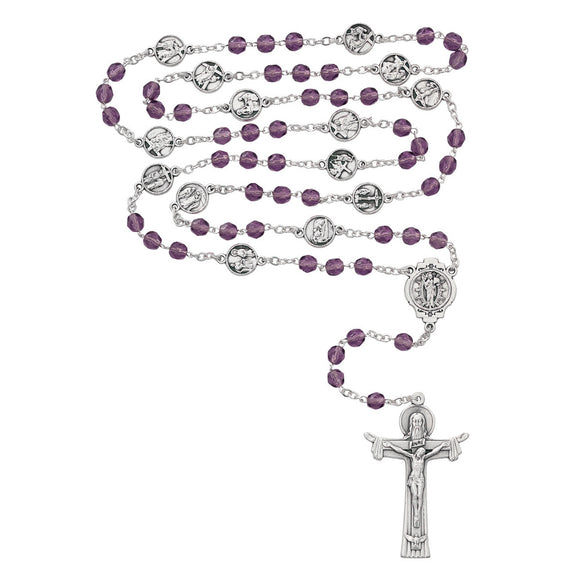 Purple Stations of the Cross Chaplet