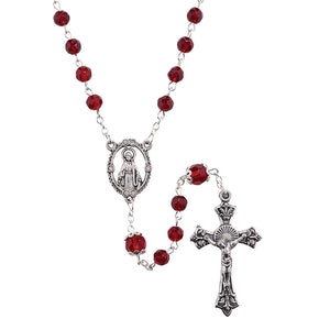 January Birthstone Rosary