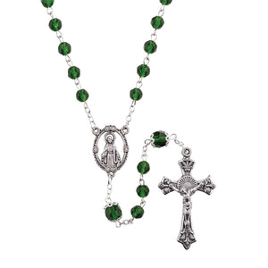 May Birthstone Rosary