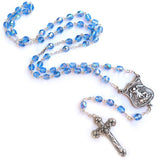 Sapphire Crystal Police Rosary