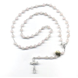 Sterling Silver with Rose Quartz Beads