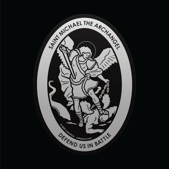 St. Benedict Medal Double Car Decal – The Catholic Gift Store
