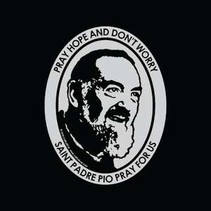 St. Padre Pio Car Decal