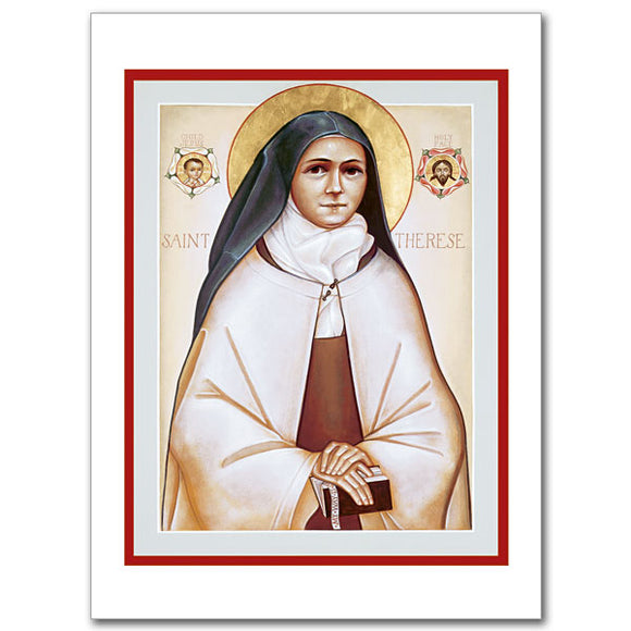 Blank Greeting Card - St. Therese of Lisieux