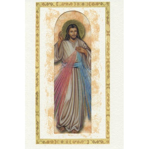 Divine Mercy Blank Greeting Card