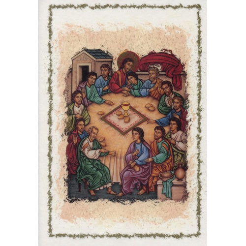 Last Supper Blank Greeting Card