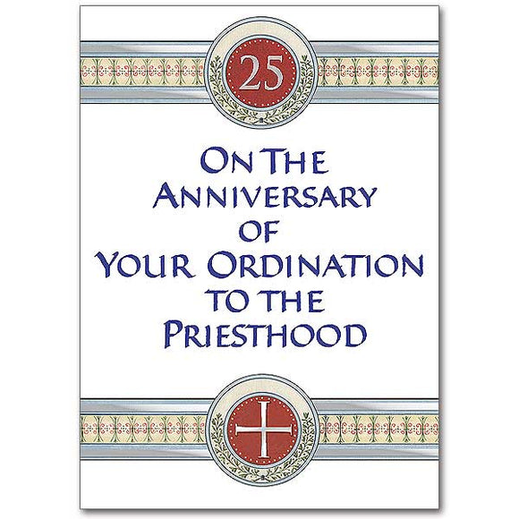 On the 25th Anniversary of Your Ordination – The Catholic Gift Store
