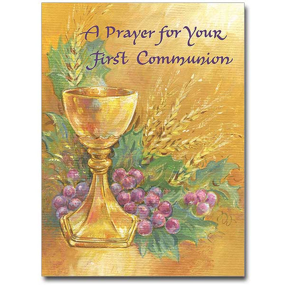 first communion prayer images