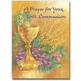 A Prayer for Your First Communion Card