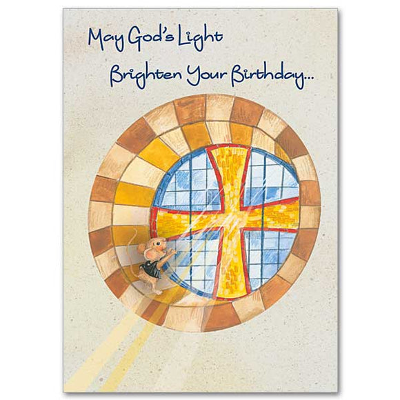 May God's Light Brighten Your Birthday
