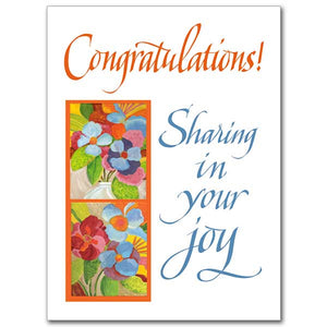 Congratulations! Sharing in Your Joy