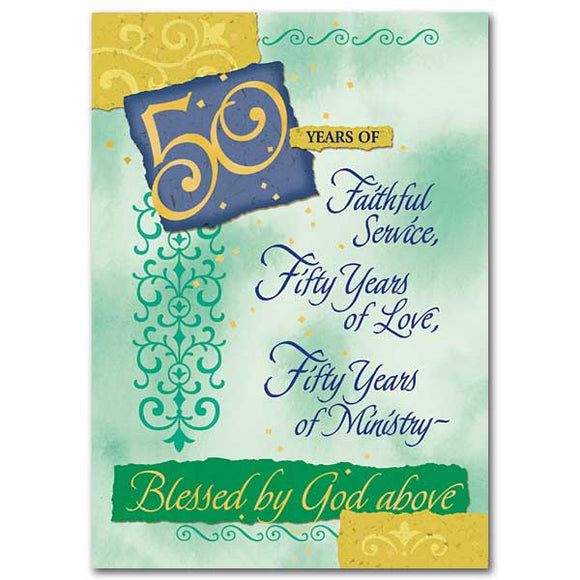 50 Years of Faithful Service