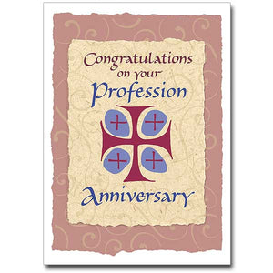 Congratulations on Your Profession Anniversary