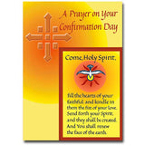 A Prayer on Your Confirmation Day Card
