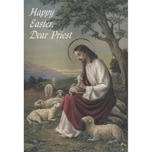Happy Easter Dear Priest Card