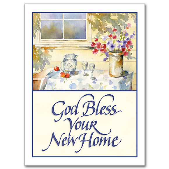 God Bless Your New Home Card