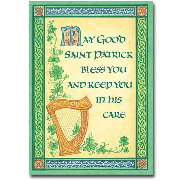 May Good St. Patrick Bless You
