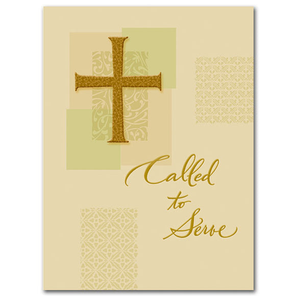 Called to Serve Ordination Card