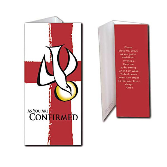 As You Are Confirmed Money Enclosure Card