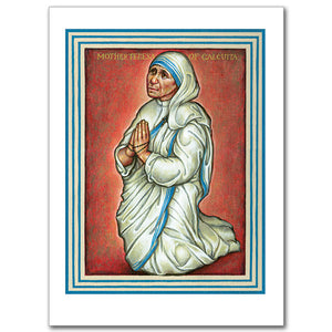 Blank Greeting Card - St. Teresa of Calcutta
