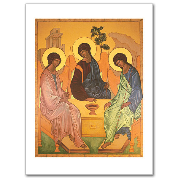 Blank Greeting Card - Old Testament Trinity – The Catholic Gift Store
