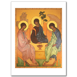 Blank Greeting Card - Old Testament Trinity